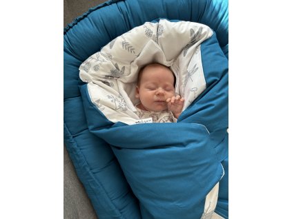 Péřová zavinovačka "Vážky na moři"