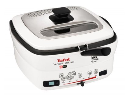 Fritéza Tefal FR495070 Versalio De Luxe / 9 režimů / 80–180 °C / 1 600 W / bílá / ZÁNOVNÍ