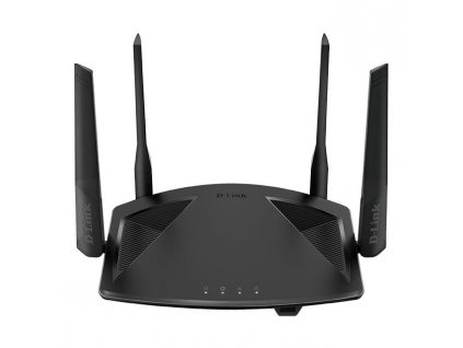 Router D-Link DIR-X1860 AX1800 Wi-Fi 6 (DIR-X1860) / 2,4 GHz / 5 GHz 1800 MB/s / černá / ROZBALENO