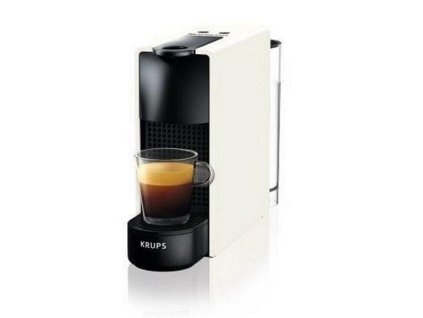 Kapslový kávovar Krups XN110110 Nespresso Essenza mini / 1310 W / 19 bar / 0,6 l / bílá/černá / ZÁNOVNÍ