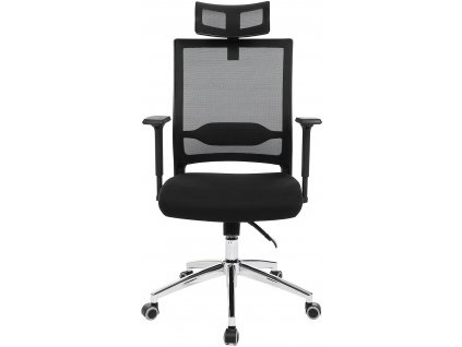 Kancelářská židle 70 x 61 x 32 cm / kov / černá