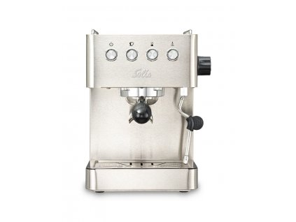 Pákový kávovar Espresso Solis Barista Gran Gusto Silver / 1,7 l / 1450 W / 15 bar / nerez / POŠKOZENÝ OBAL
