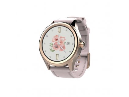 Chytré hodinky Carneo Prime GTR woman (8588007861319) / růžové/zlaté / ROZBALENO