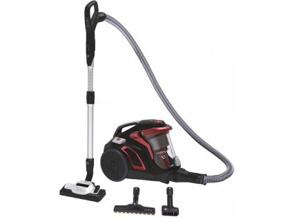 Bezsáčkový podlahový vysavač Hoover HP730ALG 011 / 850 W / černá / vínová / ZÁNOVNÍ