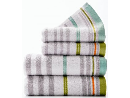 Sada 3ks ručníků Casa Benetton 30x50, 50x90, 70x140 cm / 100% bavlna / Multicolor