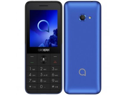 Mobilní telefon ALCATEL 3088X / 2,4" (6,1 cm) / 320 × 240 px / 4 GB / 1500 mAh / modrá / ROZBALENO