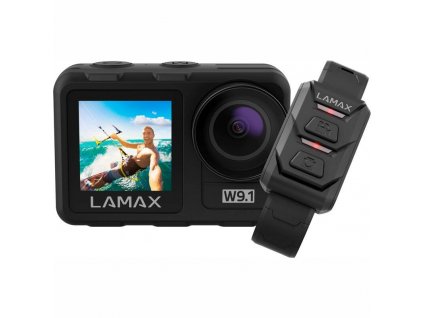 Outdoorová kamera Lamax W9.1 / černá / ROZBALENO