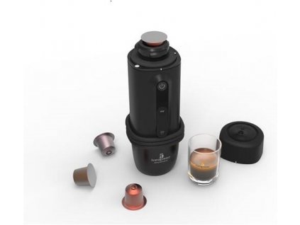 Přenosný kávovar do automobilu espresso Handpresso Auto Capsule / 120 W / 19 bar / černá / ZÁNOVNÍ