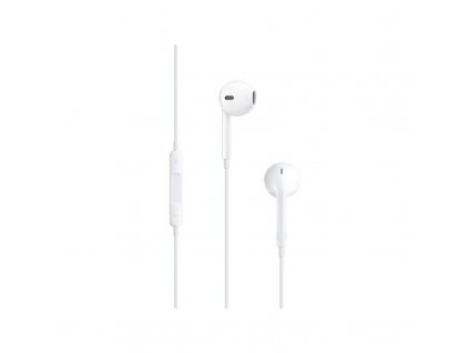 ORIGINÁLNÍ sluchátka Apple EarPods 3,5mm / MNHF2ZM/A / mikrofon / Jack 3.5 mm / bílá