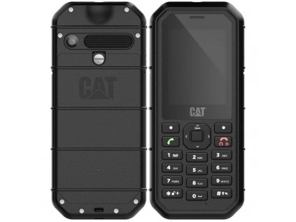 Mobilní telefon Caterpillar CAT B26 / 1500 mAh / 2,4" (6,1 cm) / 320 × 240 px / DUAL SIM / černá / ROZBALENO