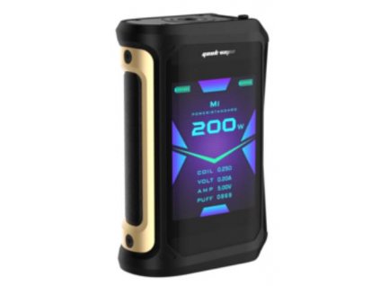Elektronický grip GeekVape Aegis X Mod 200 W, zlatá / černá / ROZBALENO