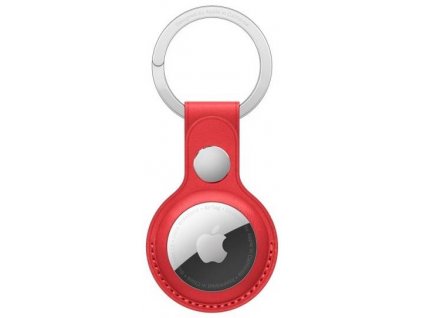 Klíčenka pro lokalizační přívěšek Apple AirTag / červená