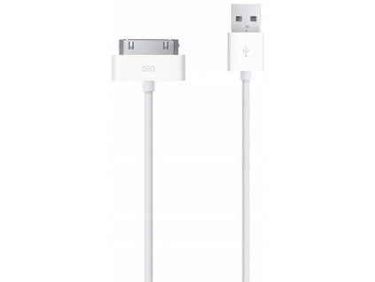 Kabel Apple USB/30-pin, 1m / bílá / POŠKOZENÝ OBAL