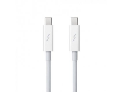 Kabel Apple Thunderbolt 2 m / bílá / POŠKOZENÝ OBAL