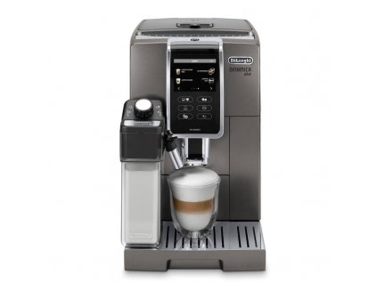 Automatický kávovar Espresso DeLonghi ECAM370.95.T / 3,5" (8,9 cm) displej / 1450 W / 19 bar / 1,8 l / stříbrná / ROZBALENO