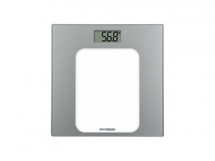 Digitální osobní váha Hyundai OVE 950 / LCD displej / nosnost 150 kg / odchylka 100 g / šedá / ROZBALENO
