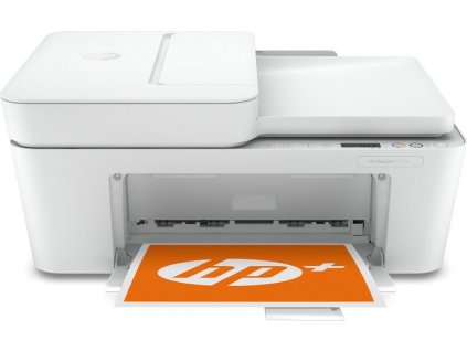 Tiskárna HP DJ Plus 4110e / služba HP+ a Instant Ink / bílá / POŠKOZENÝ OBAL