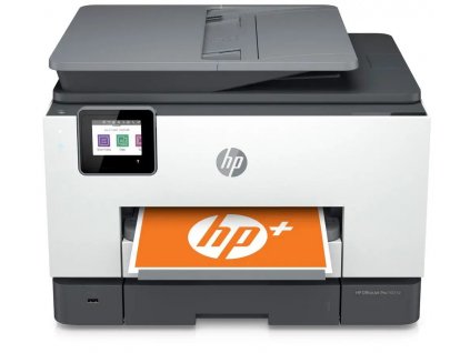 Tiskárna HP OfficeJet Pro 9022e / služba HP+ a Instant Ink / šedá/bílá / POŠKOZENÝ OBAL
