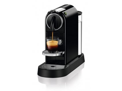 Kapslový kávovar DeLonghi EN 167.B / 1 l / 1260 W / 19 bar / černá / ZÁNOVNÍ