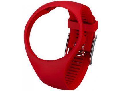 Náhradní silikonový řemínek pro hodinky POLAR M200 M/L - červená / POŠKOZENÝ OBAL