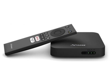 Multimediální centrum Strong SRT 401 LEAP-S1 / HDMI / 8 GB / 2 GB / 2x USB / LAN / Wi-Fi / Bluetooth / černá