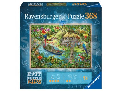 Ravensburger Puzzle Exit KIDS/ Džungle 368 dílků