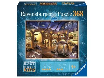 Ravensburger Puzzle Exit KIDS/ Noc v muzeu / 368 dílků