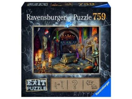 Ravensburger Puzzle Exit KIDS/ Upíří hrad / 759 dílků