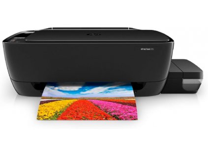 Multifunkční inkoustová barevná tiskárna HP ink tank 315 / 4800 x 1200 DPI / USB / černá