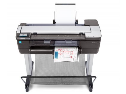 Tiskárna HP DesignJet T830 / 24" / šedá / POŠKOZENÝ OBAL