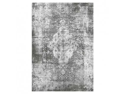 Koberec Flatweave Stampa / 230 x 155 cm / 100% polyester / šedá