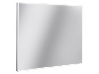 Nástěnné zrcadlo s LED osvětlením Frame / 80,0 x 66,0 cm / 30 W / IP44 / hliníkový rám