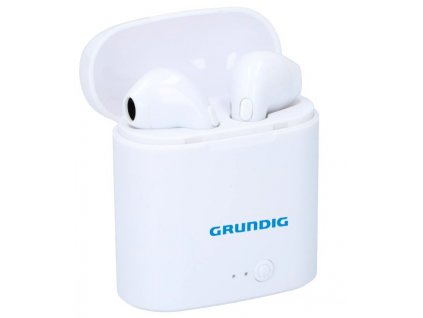 Bezdrátová sluchátka Grundig / Bluetooth 5.0 / bílá