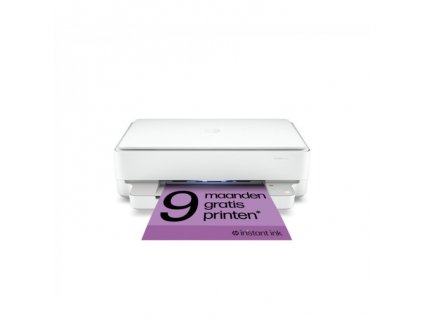 Multifunkční inkoustová barevná tiskárna HP Envy 6022 e / USB / 4800 x 1200 DPI / služba HP plus / služba Instant Ink / bílá / POŠKOZENÝ OBAL