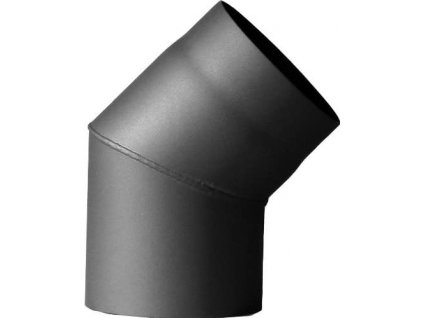 Spojovací komínové koleno EiFi Ferro 3410150 / 45° / 150 mm / šedá / ZÁNOVNÍ