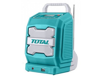 Stavební rádio Total tools TJRLI2001 (bez baterie) / 3 W / Bluetooth / modrá / ZÁNOVNÍ