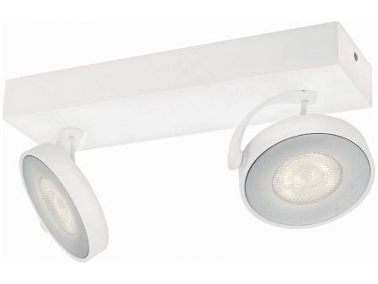 Bodové LED svítidlo Philips Clockwork / 2 x 4,5 W / 1000 lm / bílá / POŠKOZENÝ OBAL