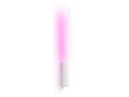 Nástěnné LED svítidlo Philips Hue White & Color Ambiance Liane White / 12,2 W / IP20 / 740 lm / 16 milionů barev (2200-6500K) / bílá / ROZBALENO