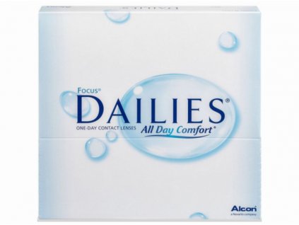 Denní kontaktní čočky Focus Dailies / 90 čoček / ZÁNOVNÍ