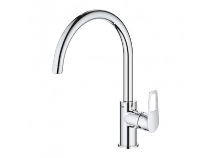 Jednopáková kuchyňská baterie Grohe Start Loop 1/2″ / nerez / 2. JAKOST