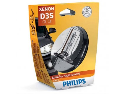 Autožárovka Philips Xenon Vision D3S / 42403VIS1 / bílá / POŠKOZENÝ OBAL