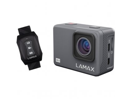 Outdoorová kamera LAMAX X9.1 / 2" (5,1 cm) LCD displej / úhel záběru 170° / 12 Mpx / Micro USB 2.0 / HDMI / šedá / POŠKOZENÝ OBAL