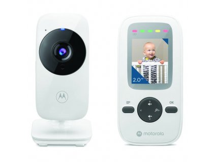 Dětská chůvička Motorola VM481 / 2" (5,1 cm) / bílá / ROZBALENO