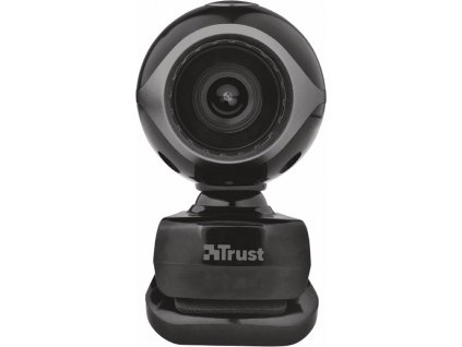 Webkamera Trust Exis / 640 x 480 px / černá / POŠKOZENÝ OBAL