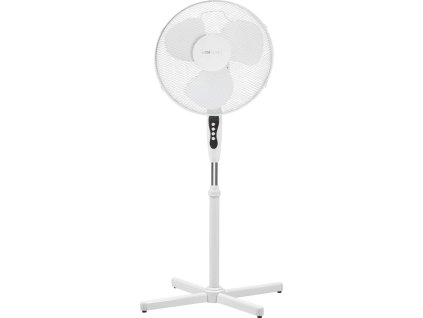 Stojací ventilátor Clatronic VL 3603 S / Ø 40 cm / oscilace / 3 rychlosti / bílá / ZÁNOVNÍ