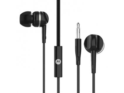 Drátová sluchátka Motorola Pace 105 / 3,5 mm / černá