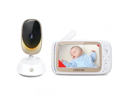 Dětská chůvička Motorola Comfort 85 Connect / 5" (12,7 cm) / bílá / ROZBALENO