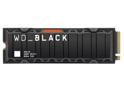 Interní SSD disk Western Digital Black SN850 2TB WDS200T1XHE / s chladičem M.2 / ROZBALENO