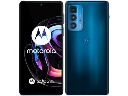 Mobilní telefon Motorola EDGE 20 Pro XT2153-1 / 5G / 256/12 GB / tyrkysová / ROZBALENO