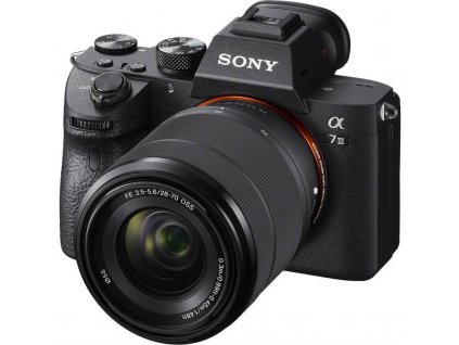 Digitální fotoaparát Sony Alpha 7 III + objektiv 28-70mm OSS / 24,2 Mpx / černá / ZÁNOVNÍ